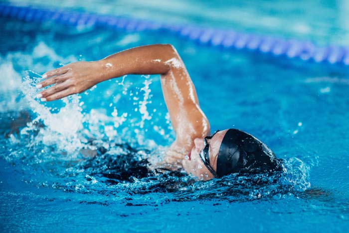 Swimming at Swim Blue near Woodhall Spa